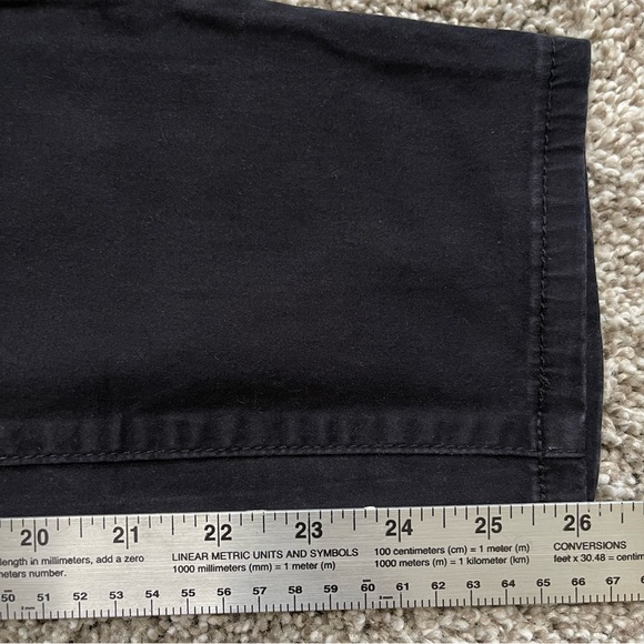 Buffalo David Bitton Daily Mid-Rise Stretch Skinny Ankle Grazer Blk Pants 10/30 - Picture 14 of 14